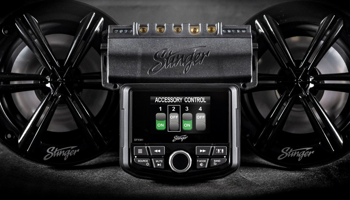 Stinger Launches New Marine and Powersports Media Player with Switch C