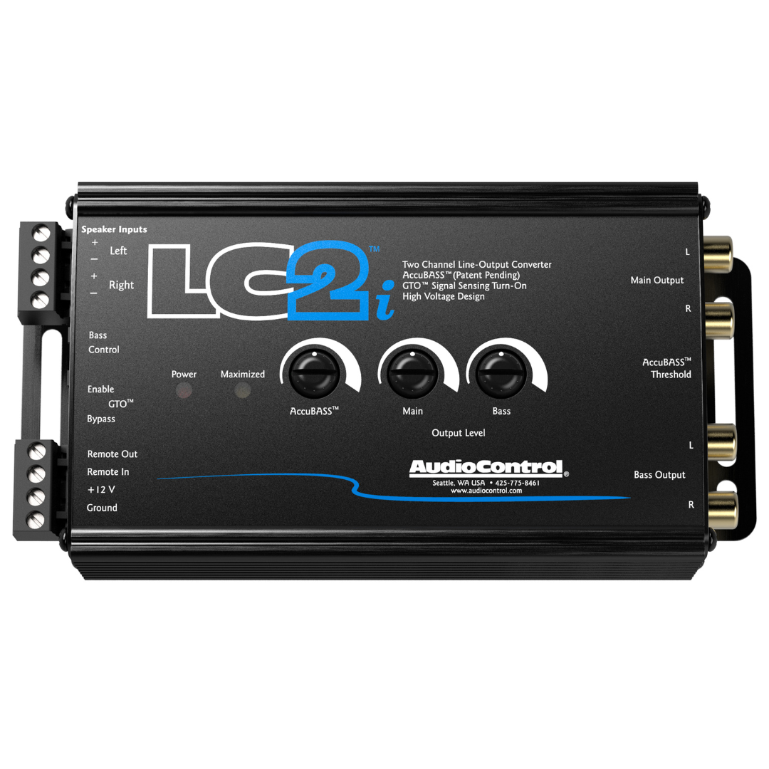 AudioControl LC2i, 2 Channel hotsell Line-Output Converter with AccuBASS (OB)