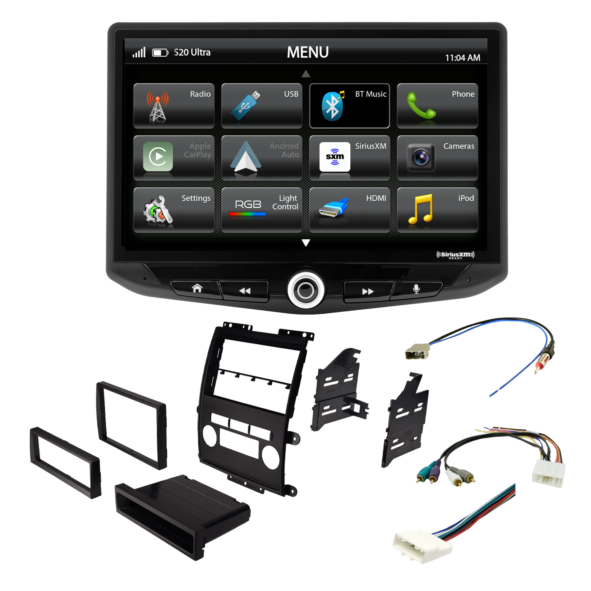 Nissan Frontier/Xterra (2009-2012) HEIGH10 10" Radio Kit