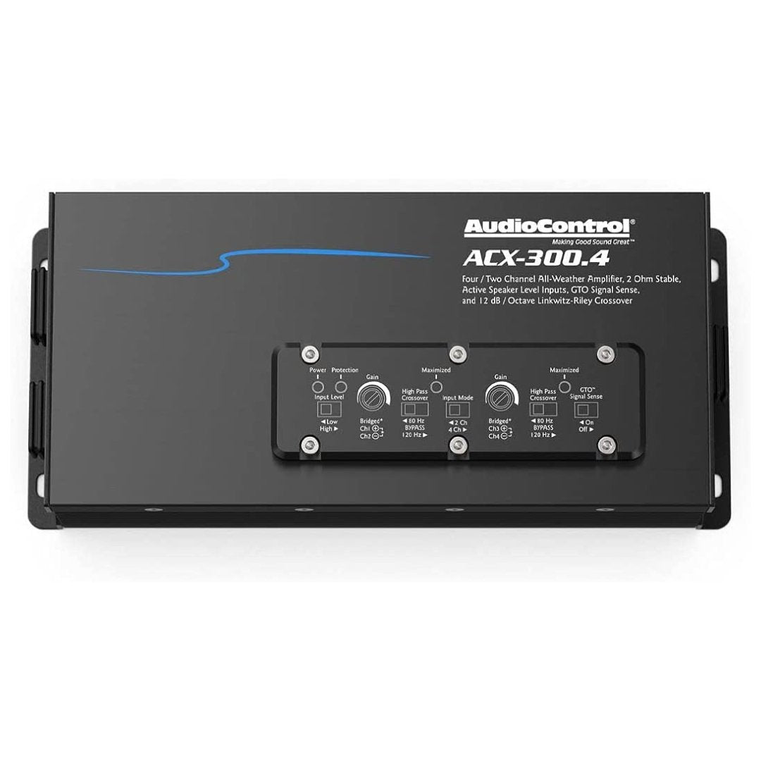 AudioControl ACX-300.4 4-Channel 300 Watt All Weather Amplifier
