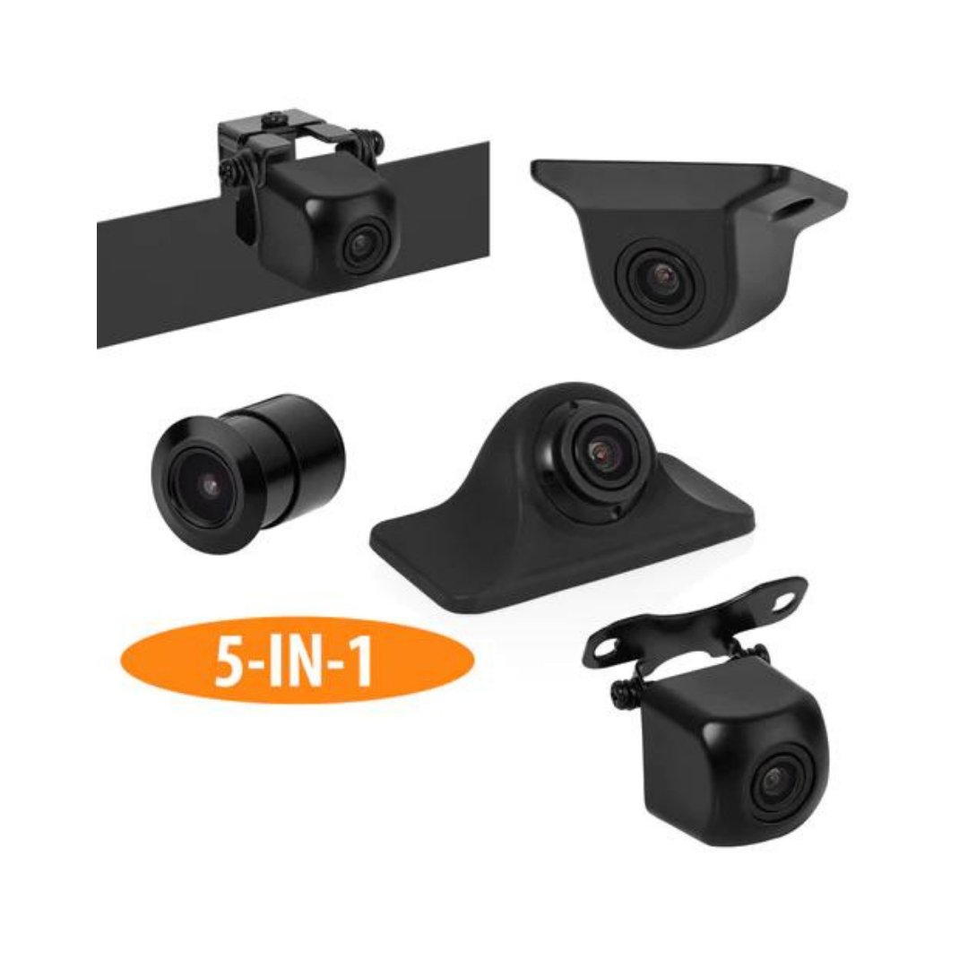 BOYO Universal HD Backup Camera with Multiple Mounting Options (5-in-1 Camera System) | VTK501HD