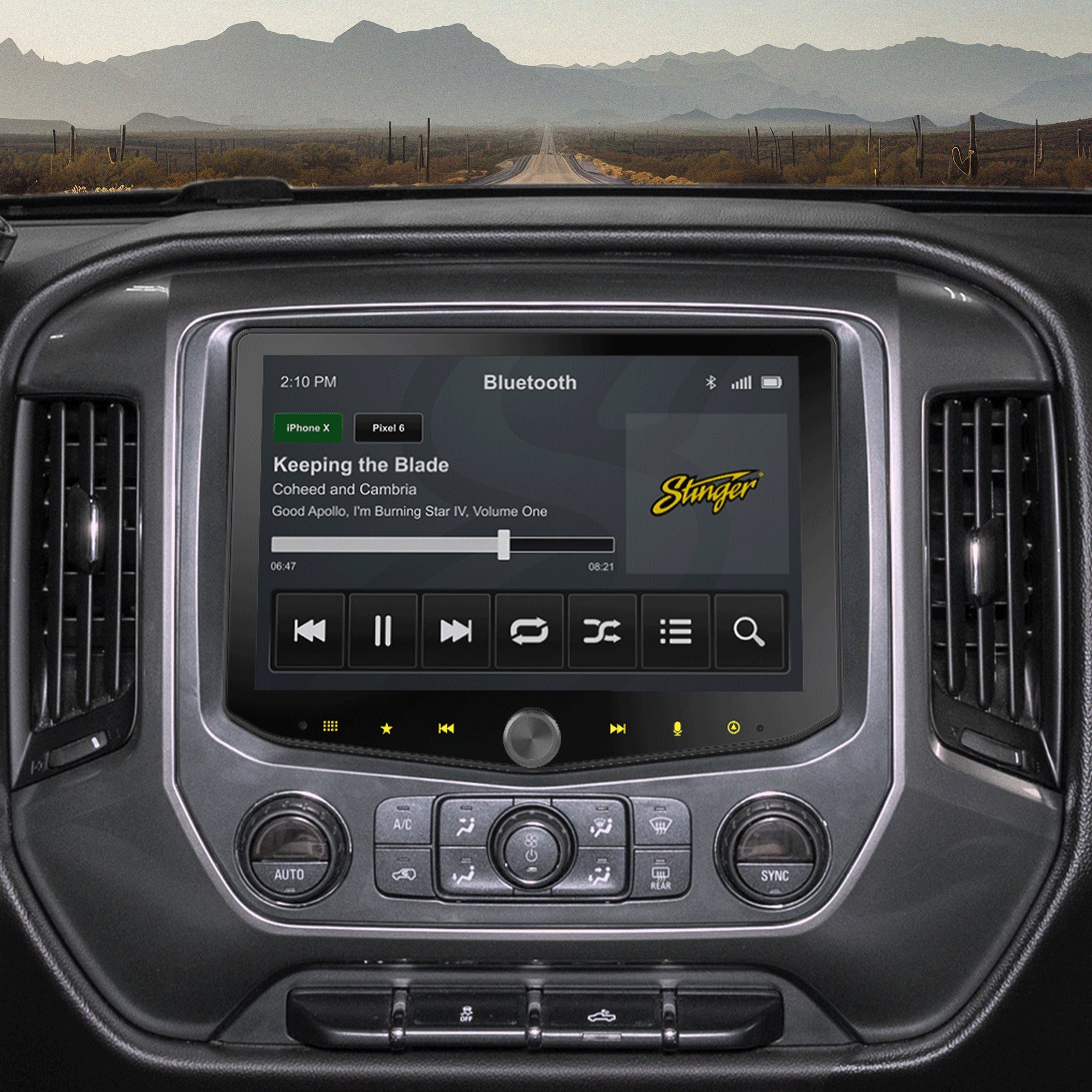 HEIGH10+ Chevy Silverado/GMC Sierra (2014 - 2018) 10" Plug - and - Play Radio Kit
