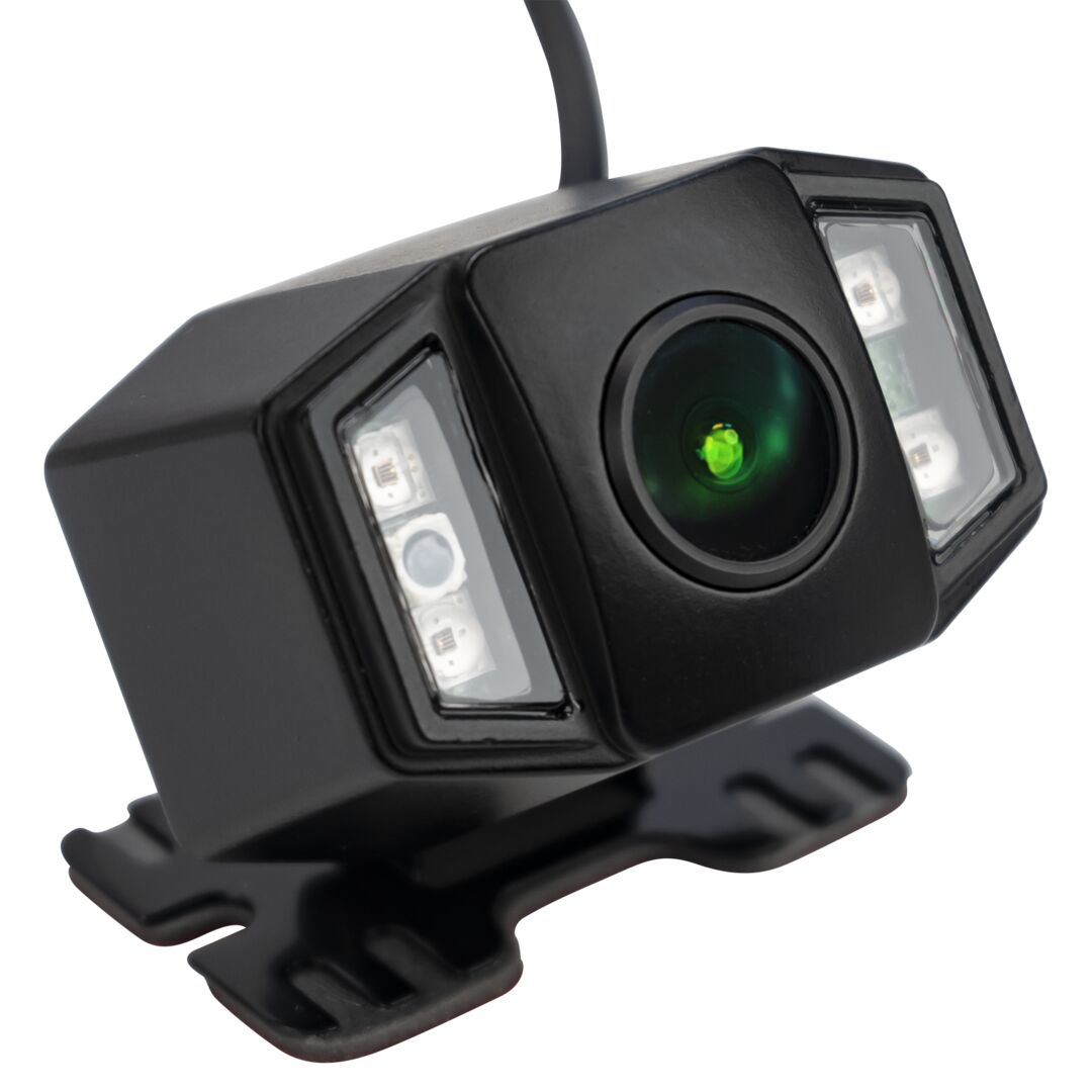 Jeep Wrangler JK (2007-2018) Blind Spot Cameras & Night Vision Reverse Camera with Spare Tire Mount Bundle