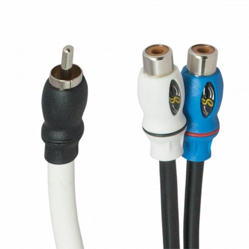 Stinger Marine-Grade RCA Female Y-Connector