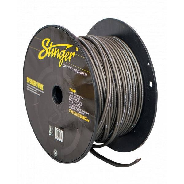 10GA SPEAKER WIRE: GRAY 50' ROLL – Stinger