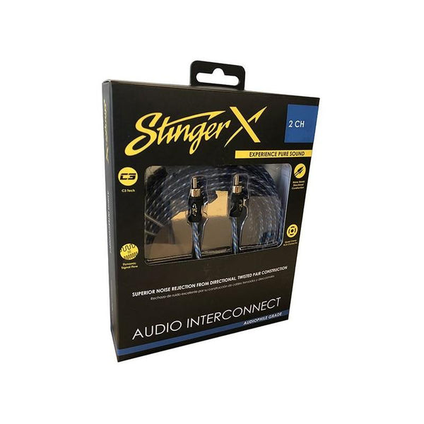 X1 SERIES 2 CHANNEL INTERCONNECT 17FT – Stinger