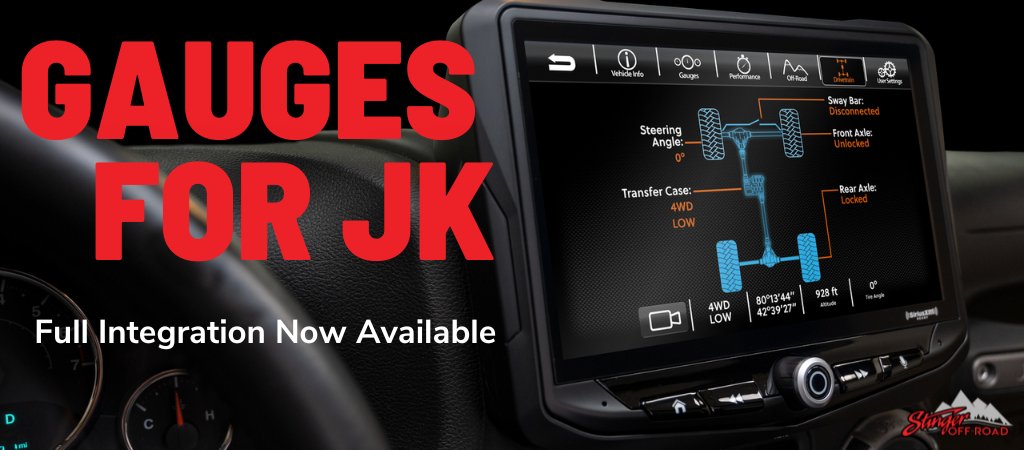 Gauges For Jeep JK's - Stinger