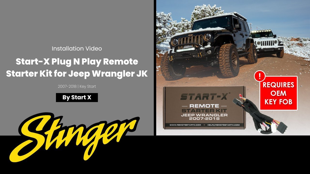 Start-X: How to Install a Remote Car Starter - Stinger
