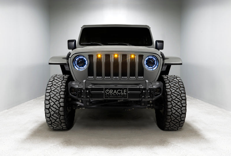 Oracle Oculus Bi-LED Projector Headlights for Jeep JL/Gladiator JT - w/o Controller SEE WARRANTY