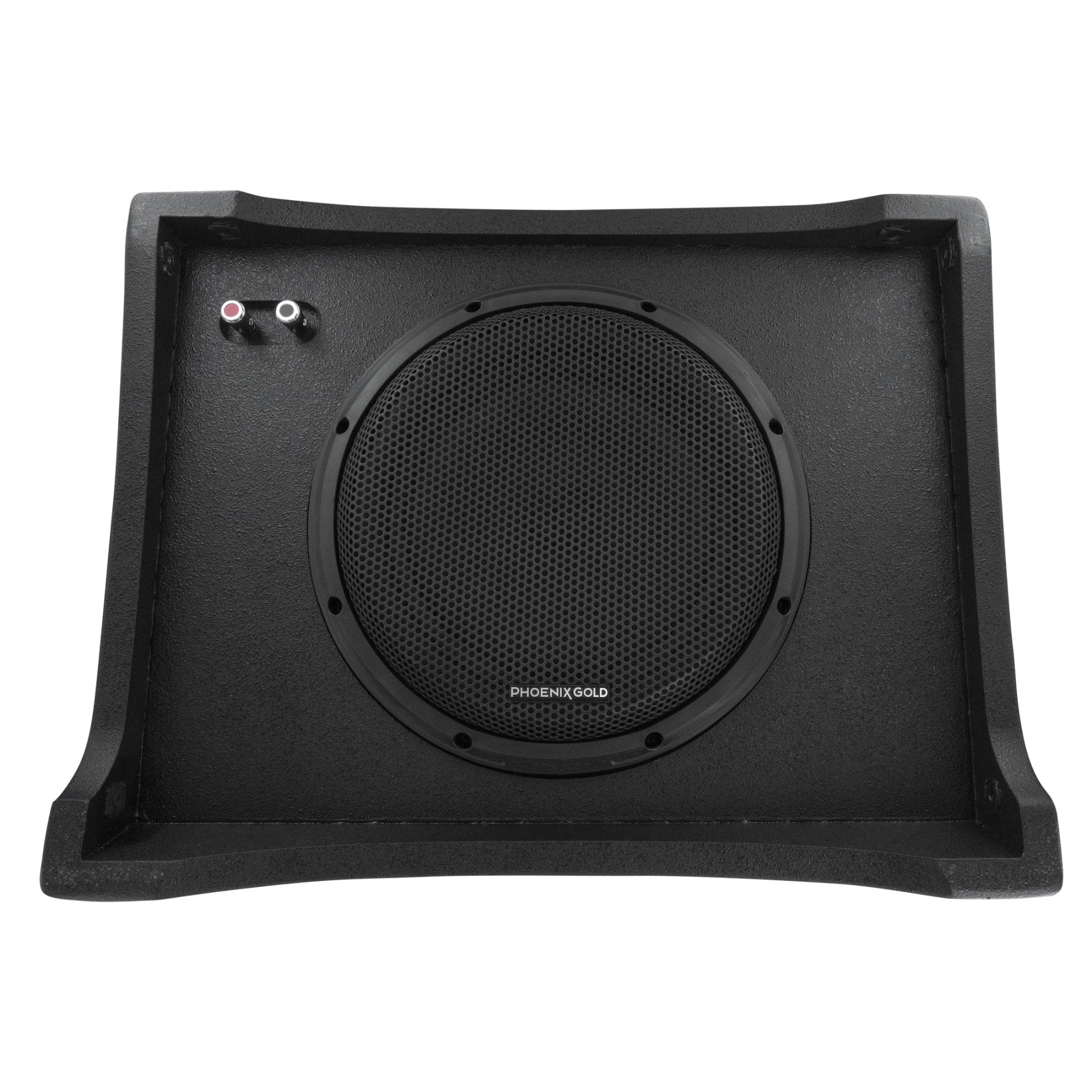 10" 400 Watt (RMS) Under Seat Subwoofer Enclosure (400 Watts RMS/800 Watts Max) for Chevy/GMC, Ford, & Toyota Trucks