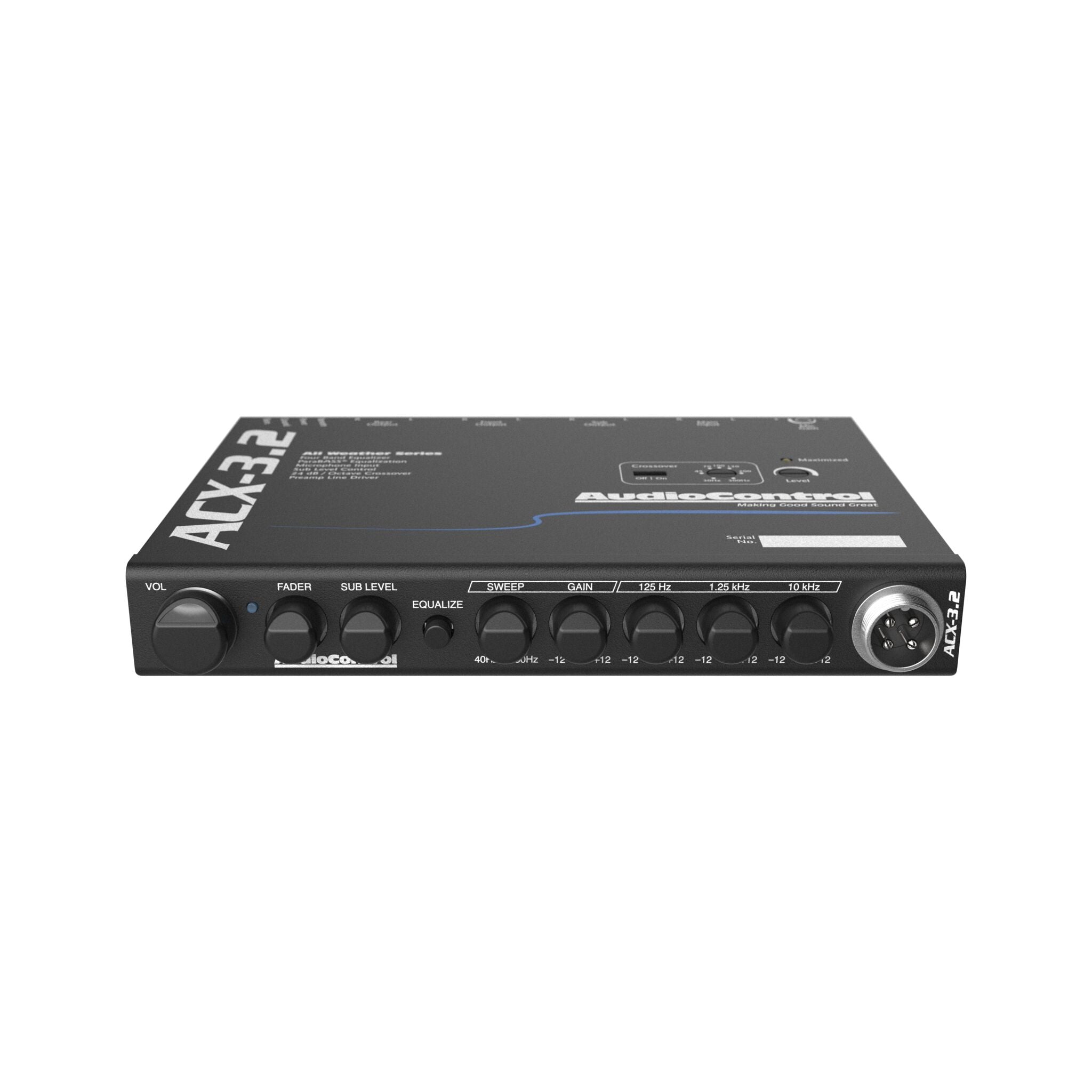 AudioControl ACX-3.2 All-Weather Equalizer with Paging Mic