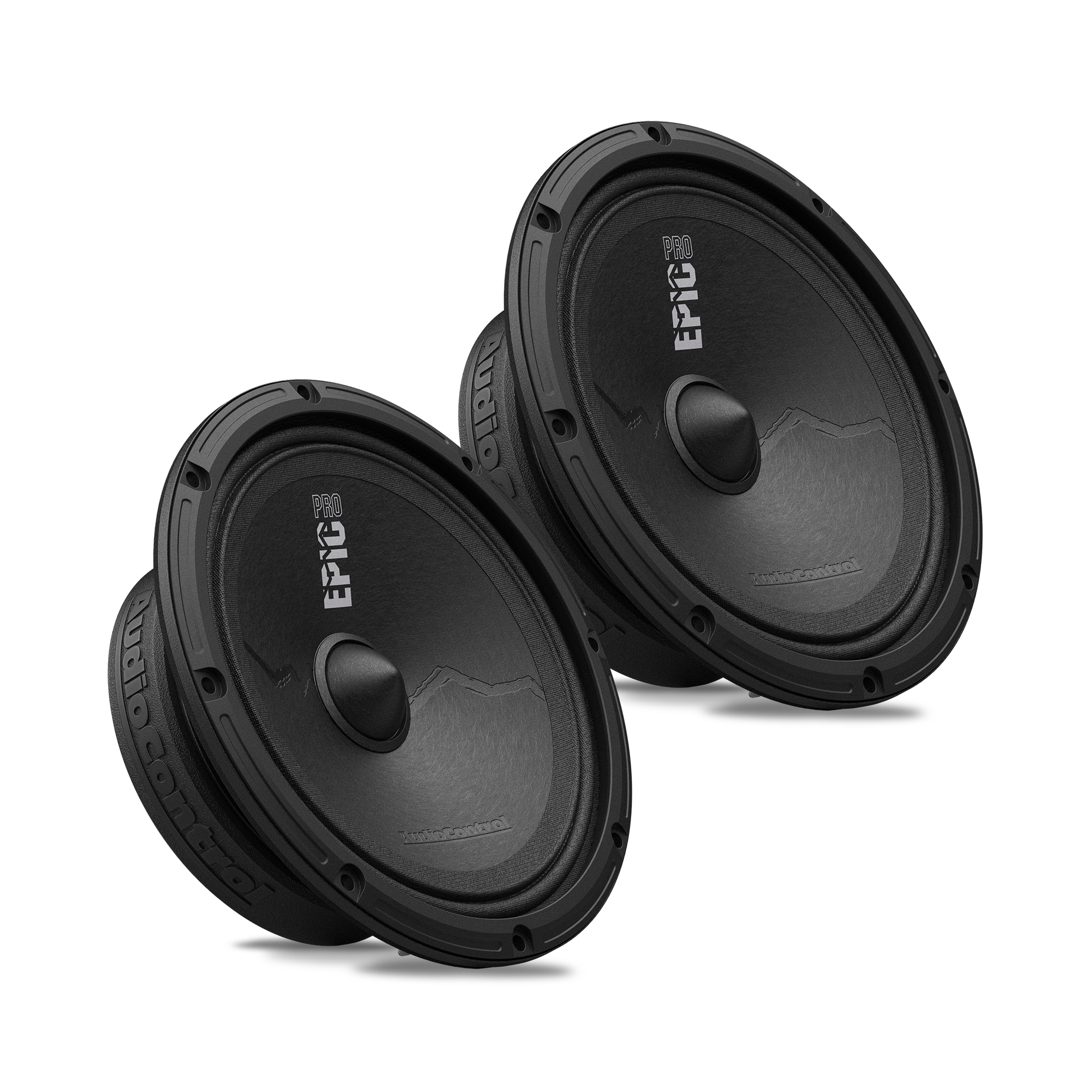 AudioControl EPIC PRO Series 6.5" Slim Midrange Speakers, 200W RMS/300W Max (Pair)