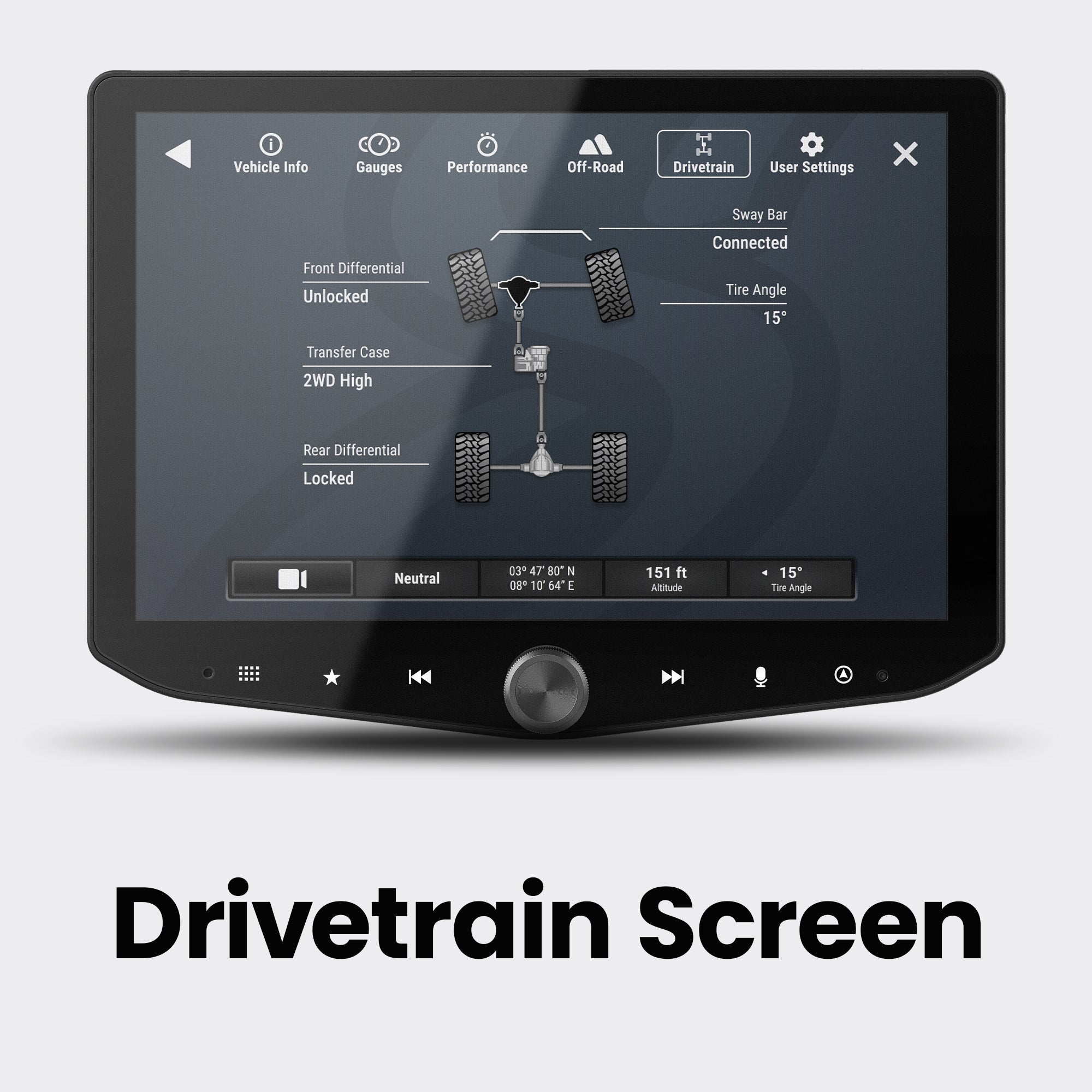 HEIGH10+ Jeep Wrangler JL (2018-2023)/Gladiator JT (2020-2023) 10" Radio Fully Integrated Kit | Displays Vehicle Information and Off-Road Mode