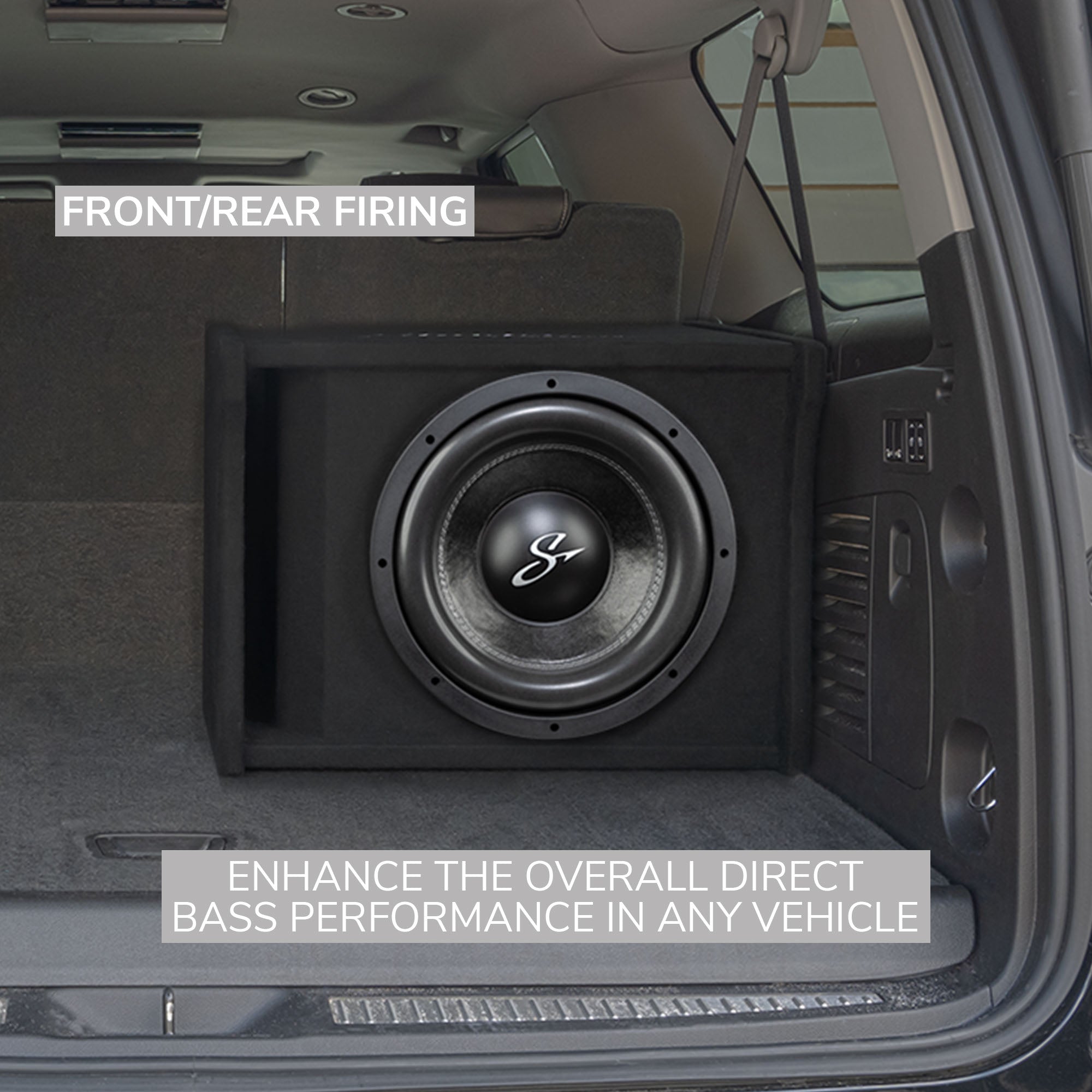 Single 12" 700 Watt (RMS) Loaded Ported Subwoofer Enclosure (700 Watts RMS/1,200 Watts Max)