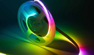 COLORTRAIL 16ft RGBW IP65 LED Tape Strip Lighting, 3-pin Waterproof Connectors by Race Sport Lighting - ENLIGHT10 App Compatible