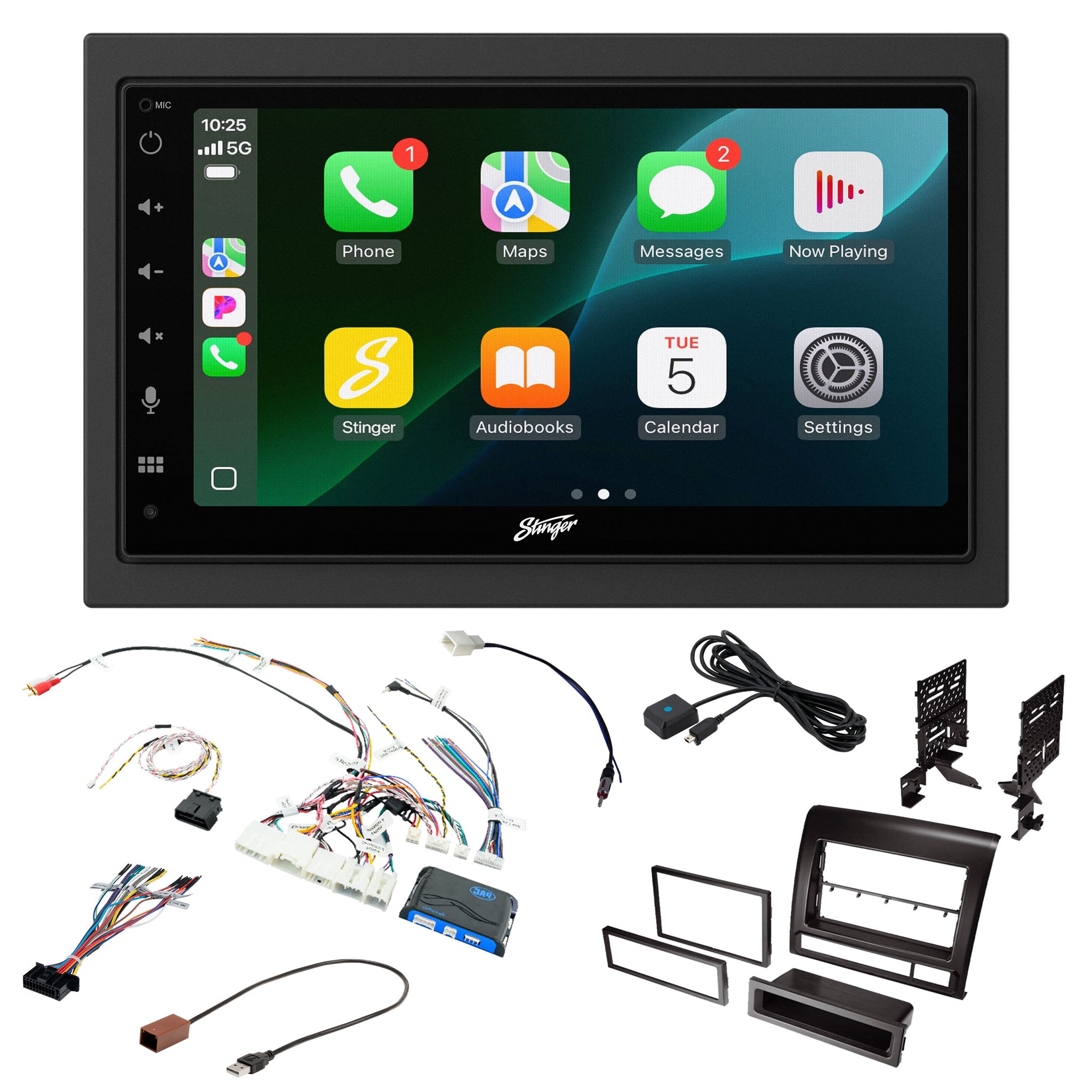 Toyota Tundra (2014-2019) Stinger 6.8" Double DIN Radio Kit