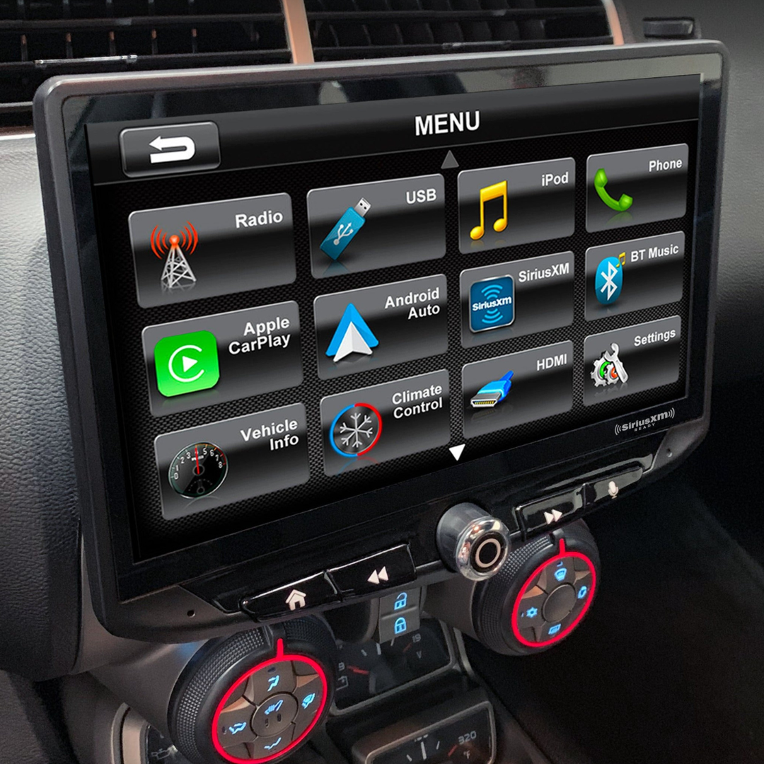 HEIGH10 Chevy Camaro (2010-2015) 10" Radio Kit