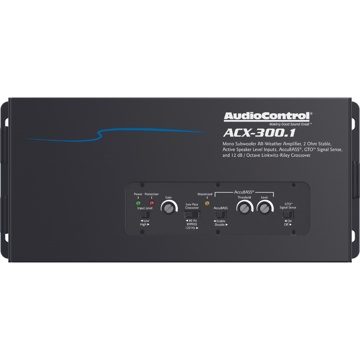 AudioControl ACX-300.1 300 Watt All Weather Amplifier