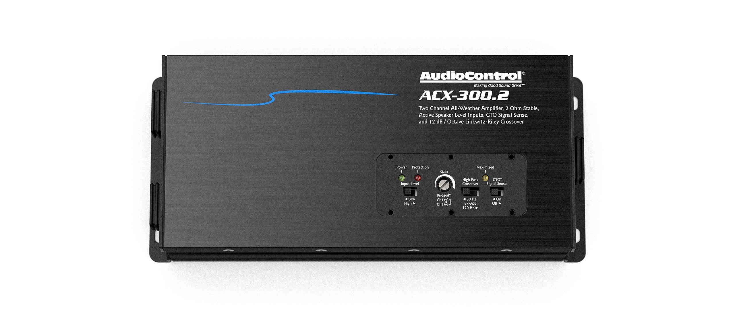 AudioControl ACX-300.2 2-Channel 300 Watt Monoblock All Weather Amplifier
