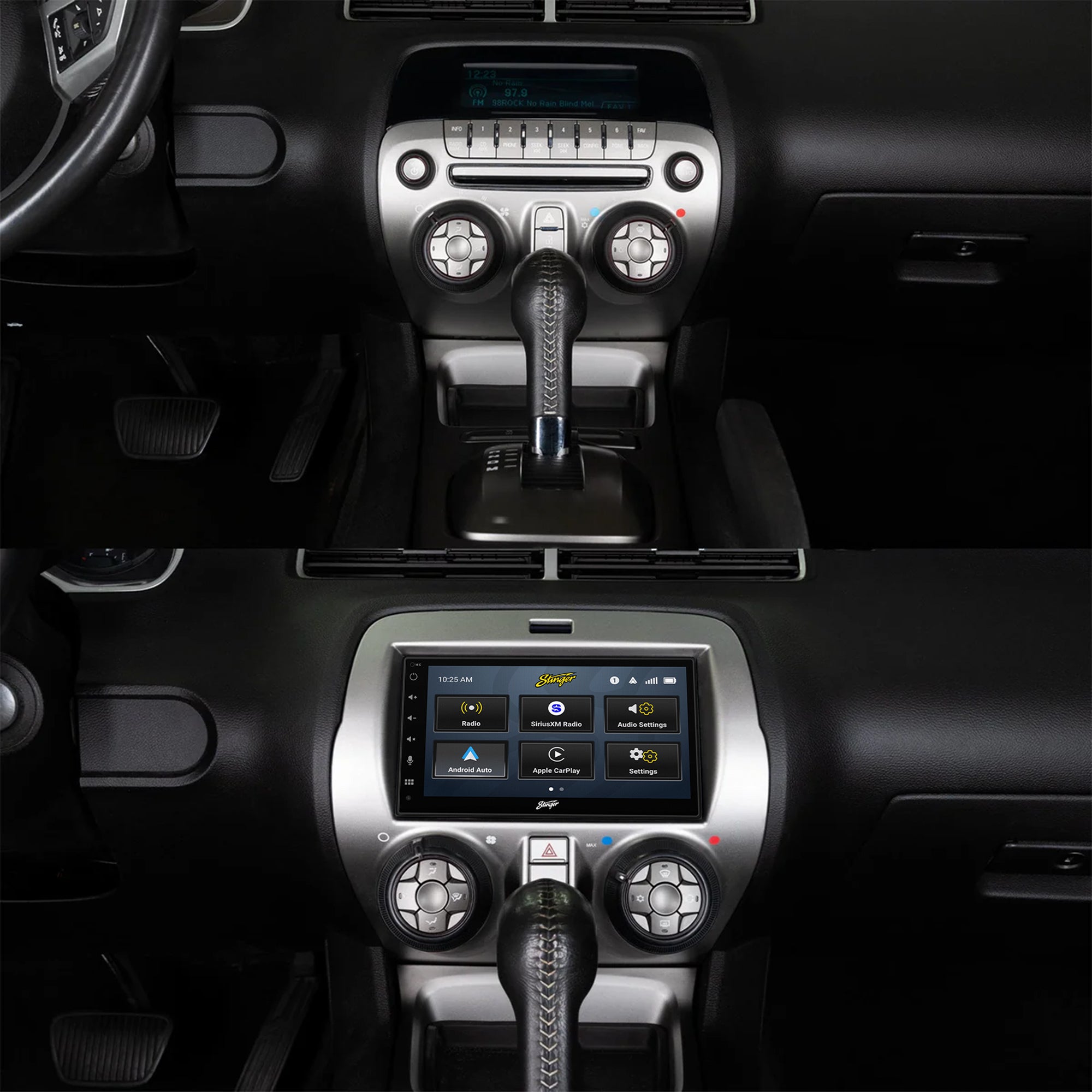 Chevy Camaro (2010 - 2015) Stinger 6.8" Double DIN Radio Kit