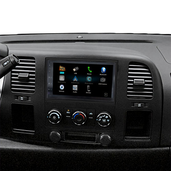 Chevy Silverado/GMC Sierra (2007-14) 6.8 Inch Double DIN Radio Kit