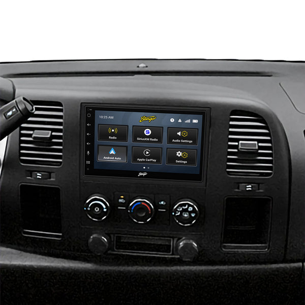 Chevy Silverado GMC Sierra 2007 14 6.8 Inch Double DIN Radio Kit