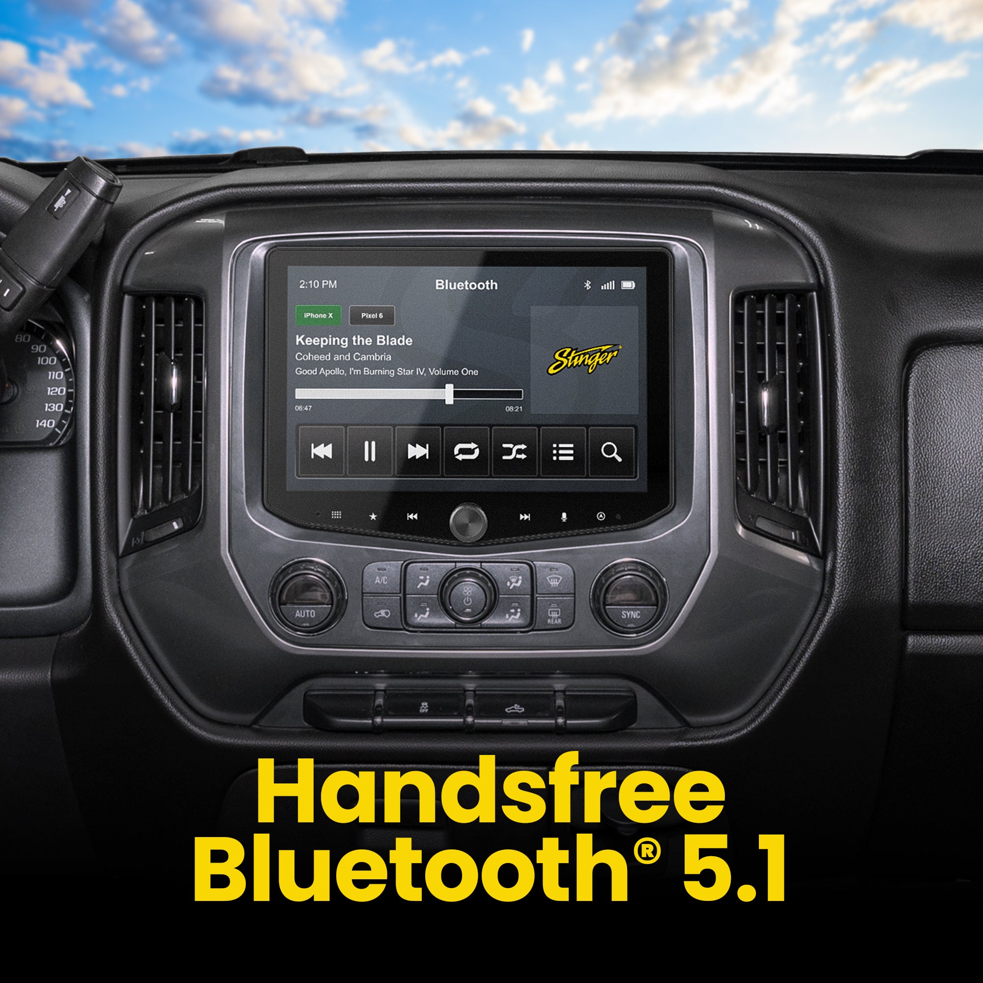 Chevy Silverado/GMC Sierra (2014 - 2018) HORIZON10 10" Plug - and - Play Radio Kit