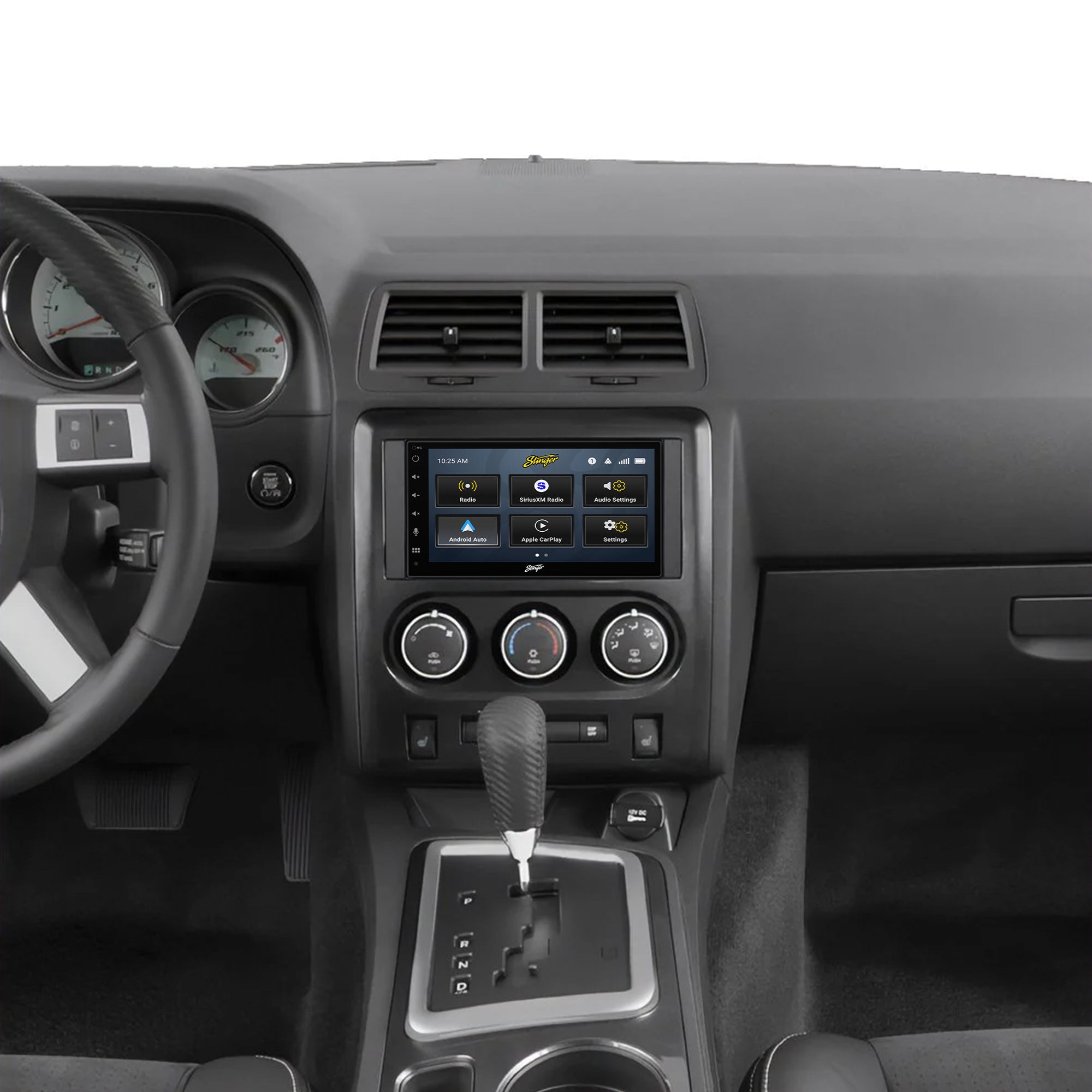 Dodge Challenger (2008 - 2014)/Charger (2008 - 2010) Stinger 6.8" Double DIN Radio Kit | Plug - & - Play