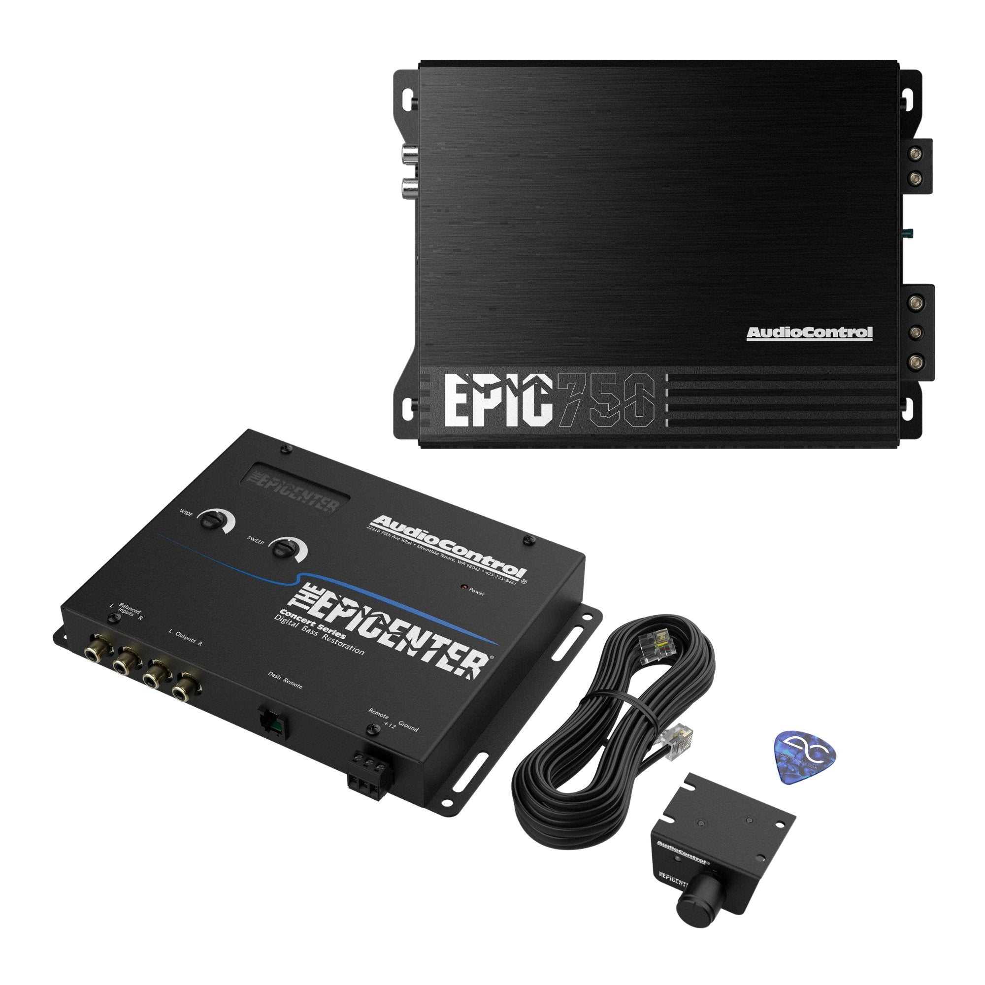 EPIC Series 750 Watt Monoblock Amplifier & THE Epicenter Bundle