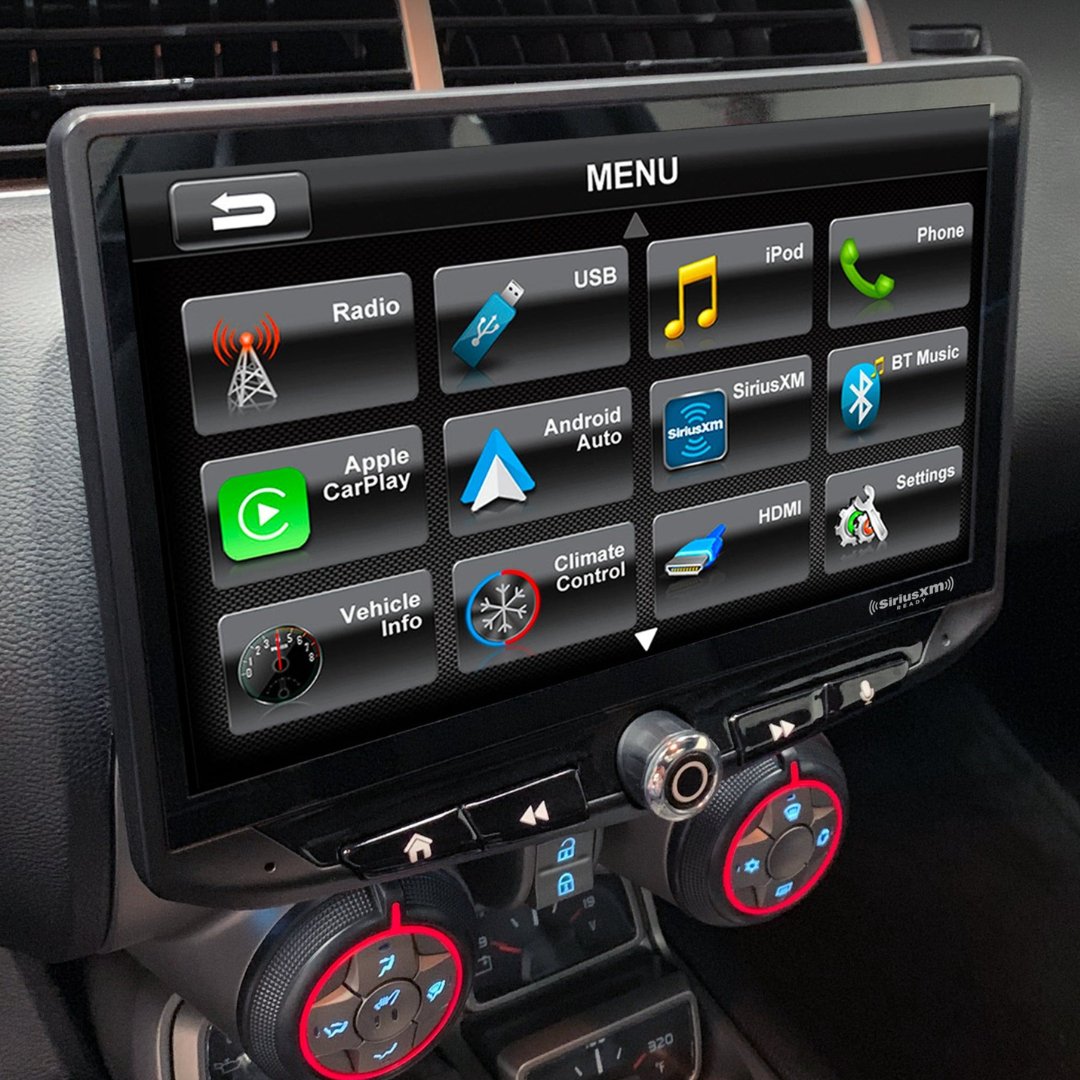 HEIGH10 Chevy Camaro (2010 - 2015) 10" Radio Kit