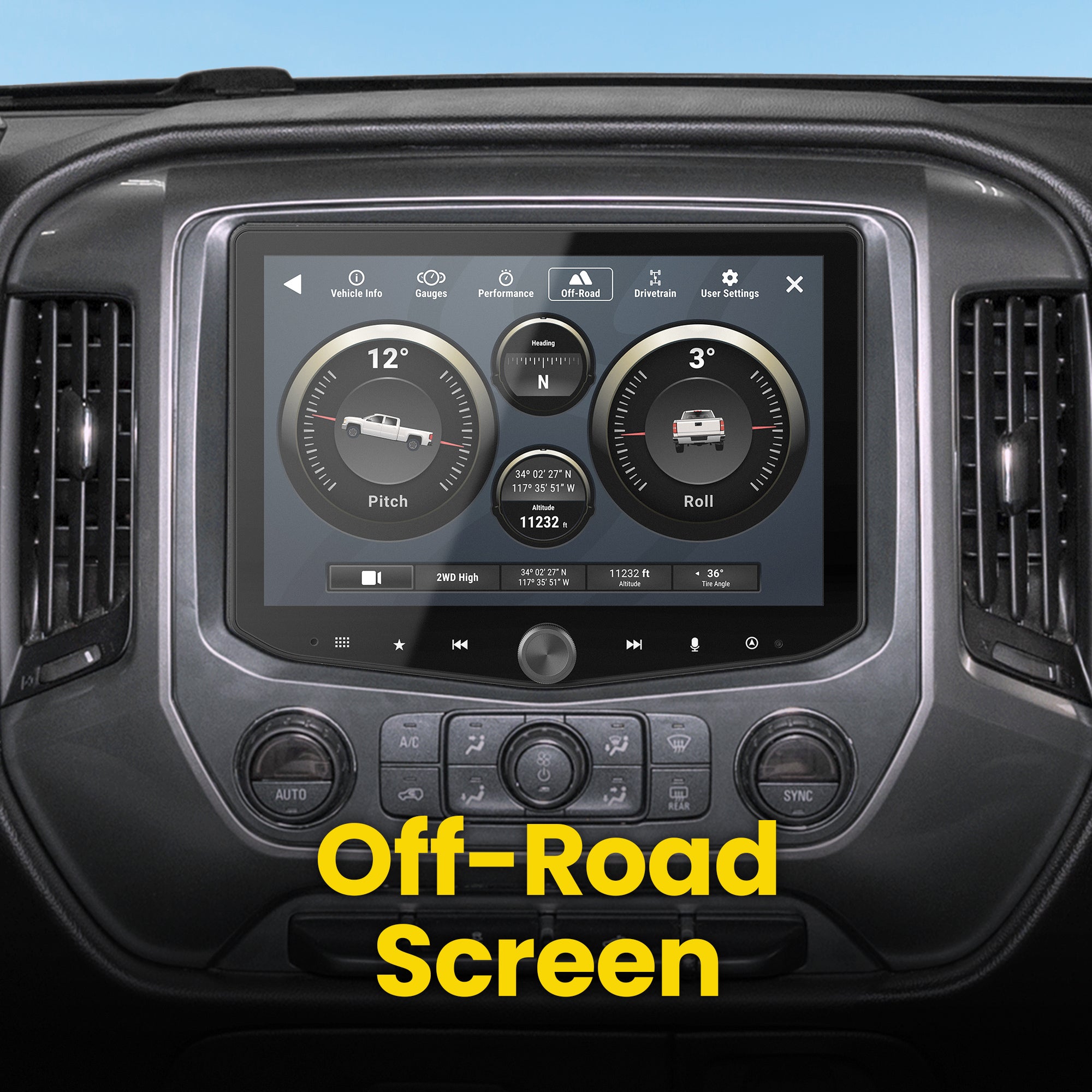 HORIZON10 Chevy Silverado/GMC Sierra (2014 - 2018) 10" Fully Integrated Radio Kit | Plug - & - Play