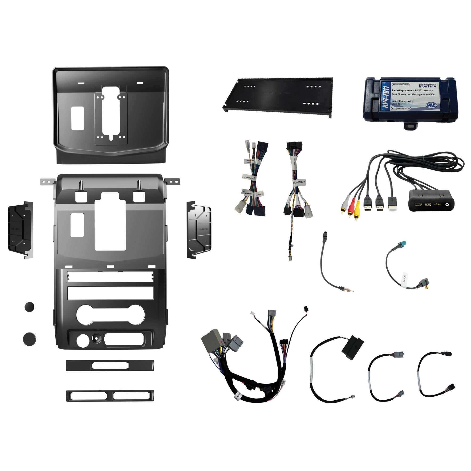 HORIZON10 Ford F - 150 (2009 - 2014) 10" Plug - and - Play Radio Kit