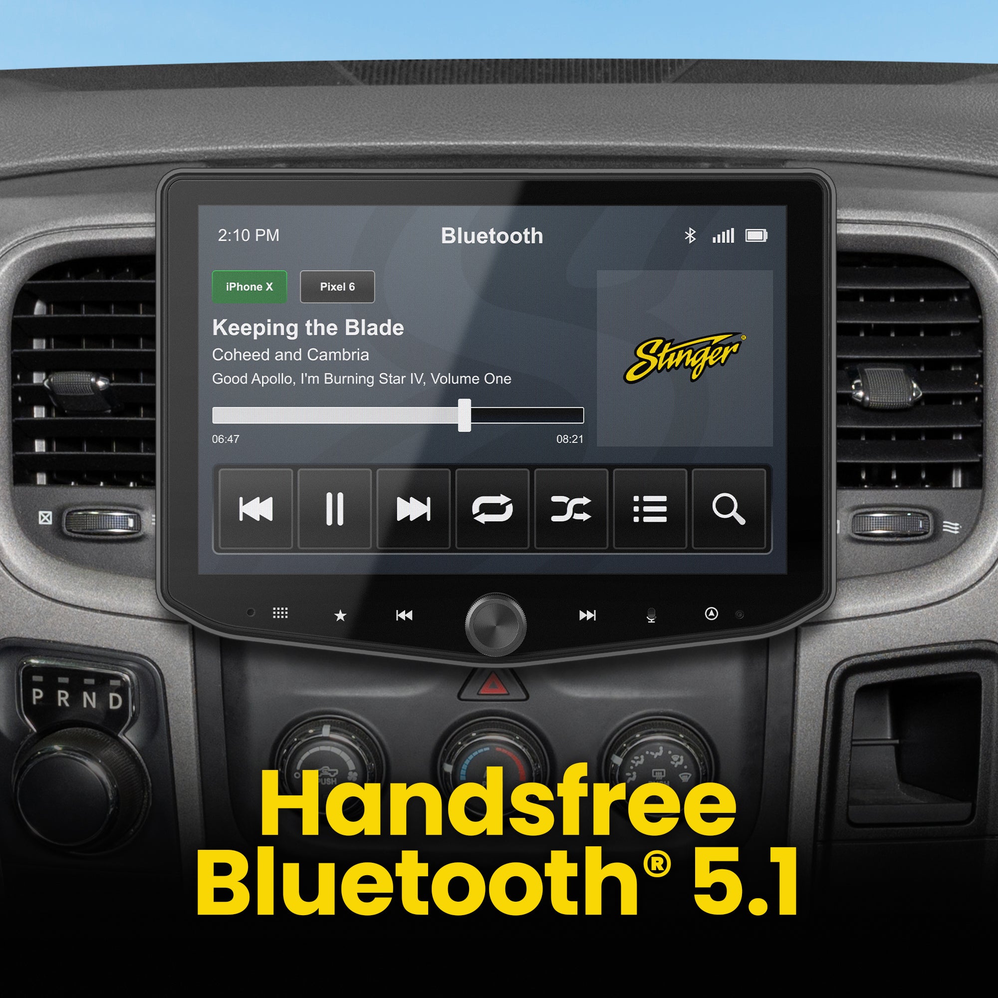 HORIZON10 RAM Truck (2013 - 2018) 10" Fully Integrated Radio Kit | Plug - & - Play