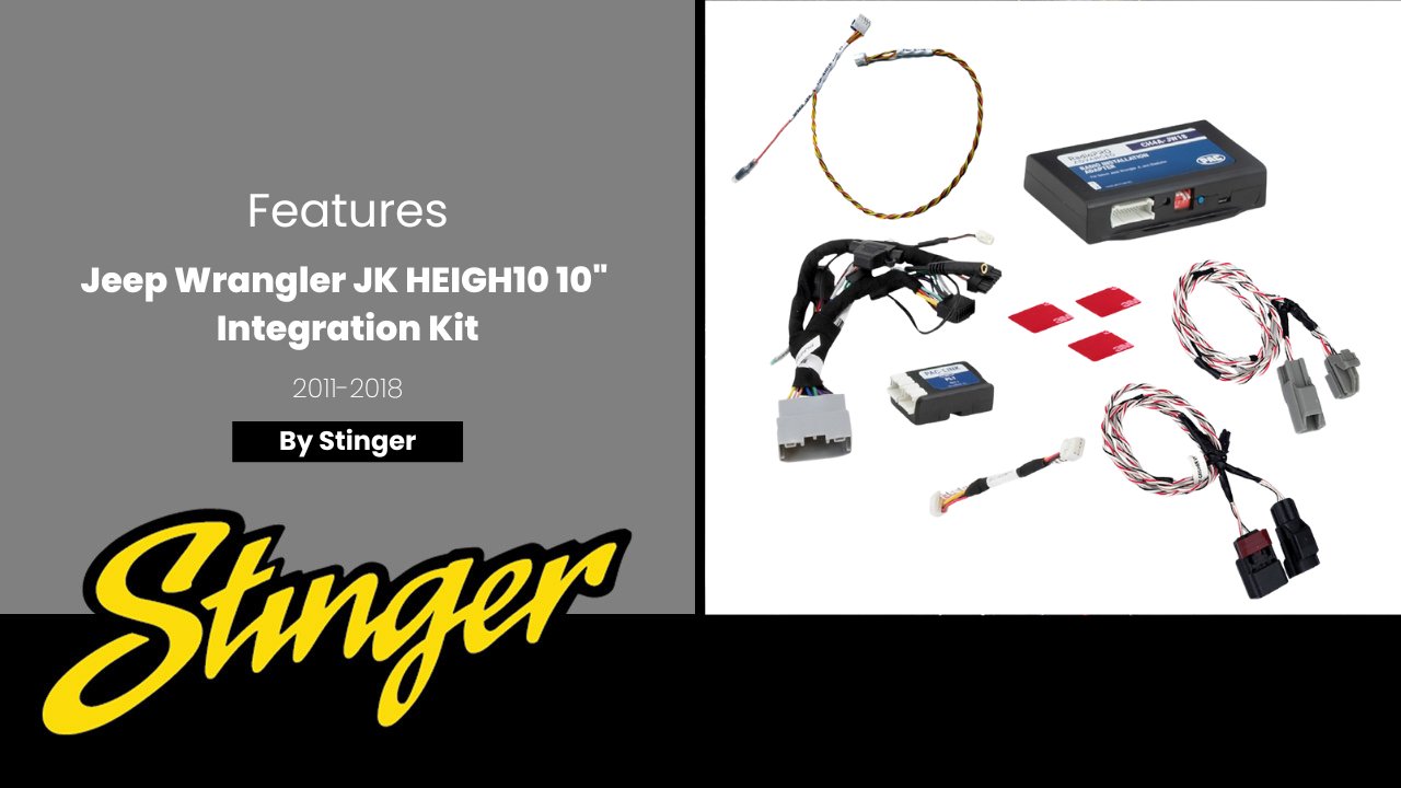 Jeep Wrangler JK (2011-2018) Integration Upgrade Kit for RB10JK11