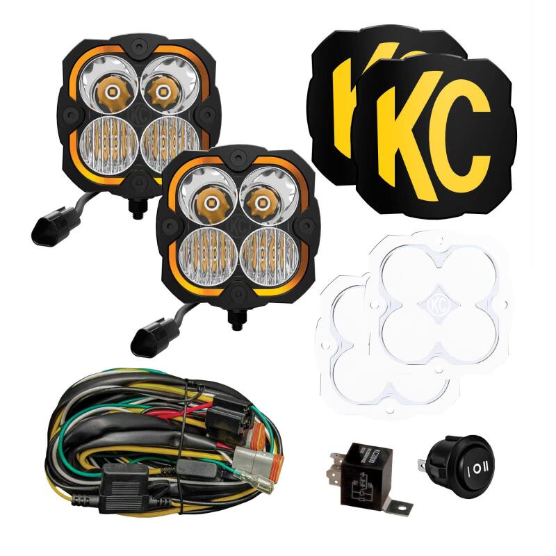 KC HiLiTES FLEX ERA 4 - 2 - Light Master Kit