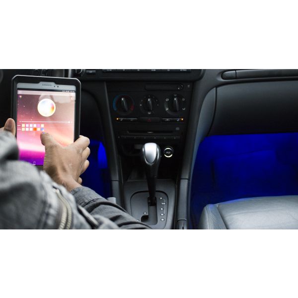 LED Interior RGB Multi - Color Accent Kit ColorSMART Smartphone Controlled