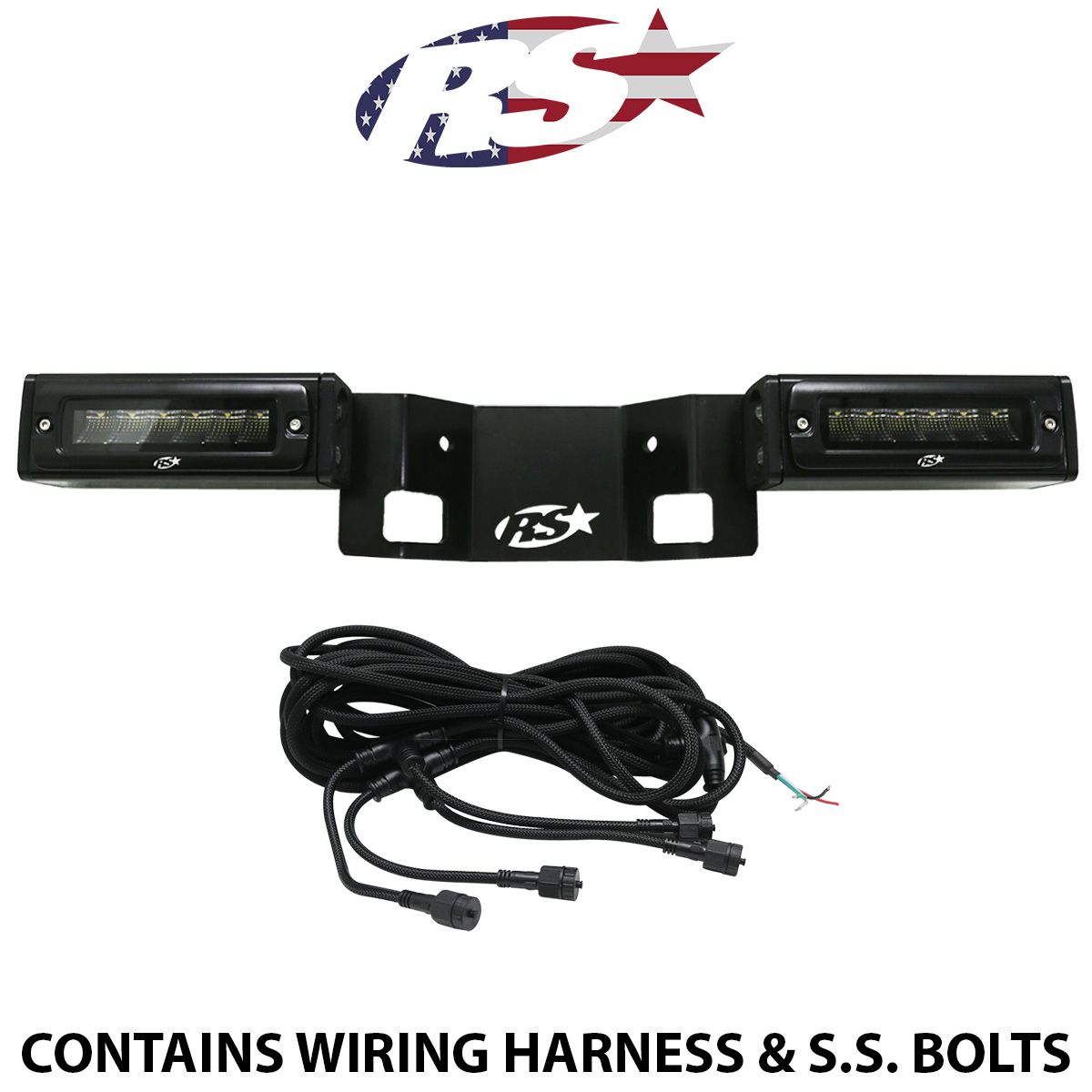 Race Sport Ford F150 (2021 - 22) Hitch Bar Reverse 7in LED Flood Lights