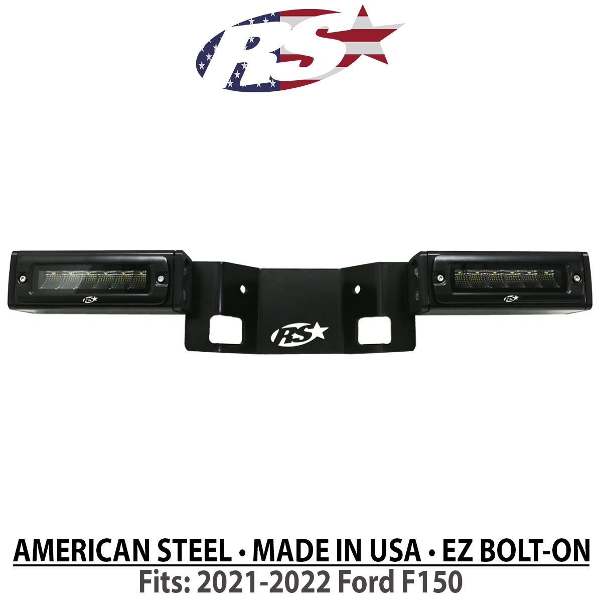 Race Sport Ford F150 (2021 - 22) Hitch Bar Reverse 7in LED Flood Lights