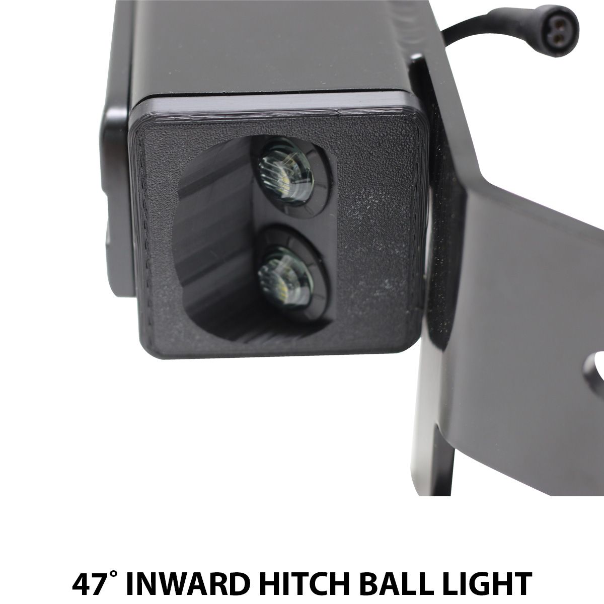 Race Sport Jeep Gladiator (2020 - 24) Hitch Bar Reverse 7in LED Flood Lights