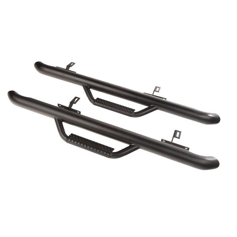 Rugged Ridge Spartan Nerf Bar Textured Black 18 - 20 Jeep Wrangler JL 2 Door