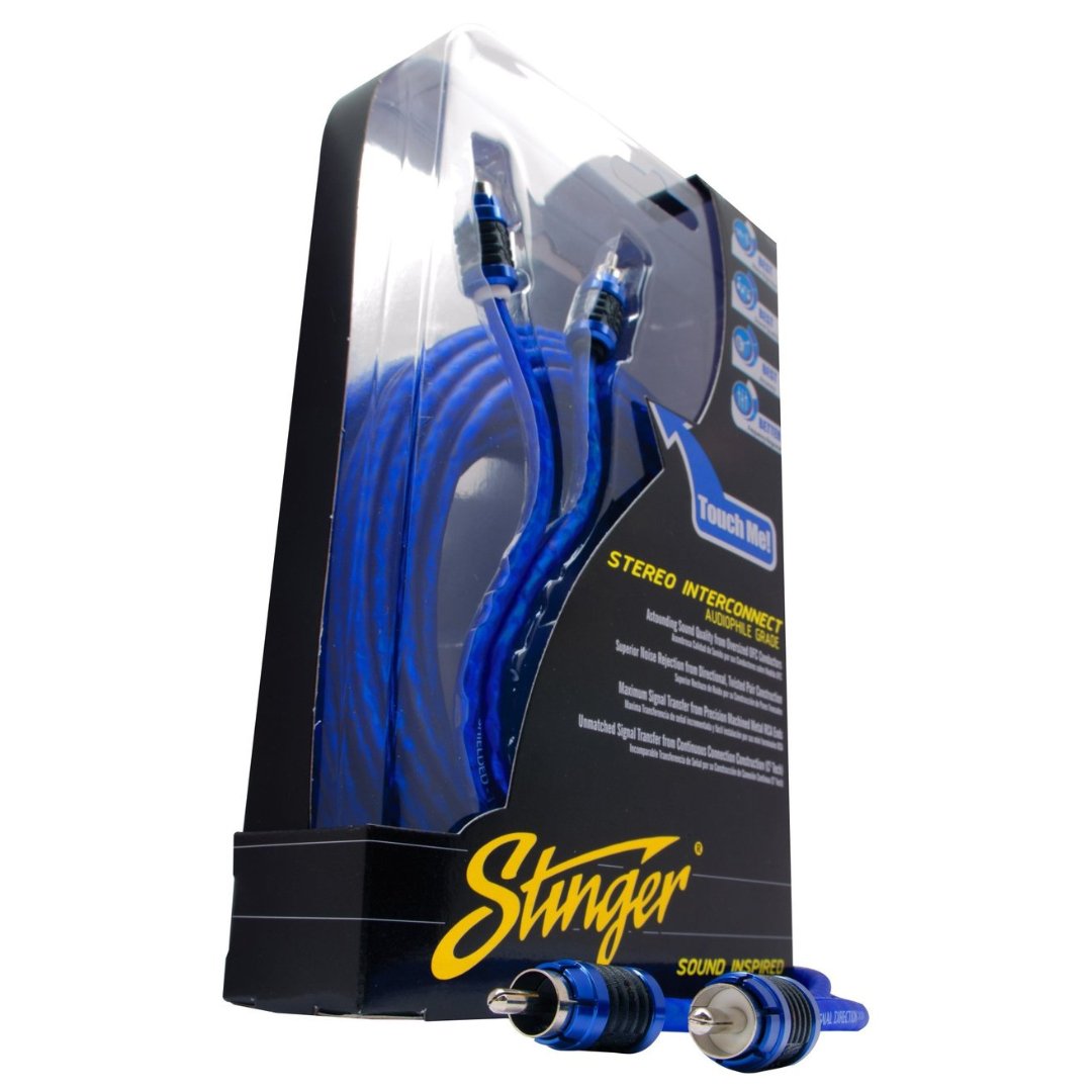 Stinger 17FT 6000 Series 2 - Channel Hyper - Flex RCA Interconnect