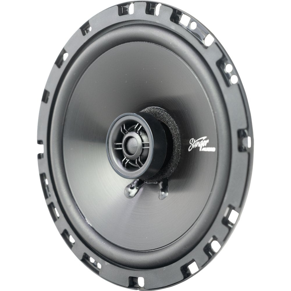 Stinger Audio HC Speaker Bundle with 6.5" Component Front & 6.5" Coaxial Rear Speakers