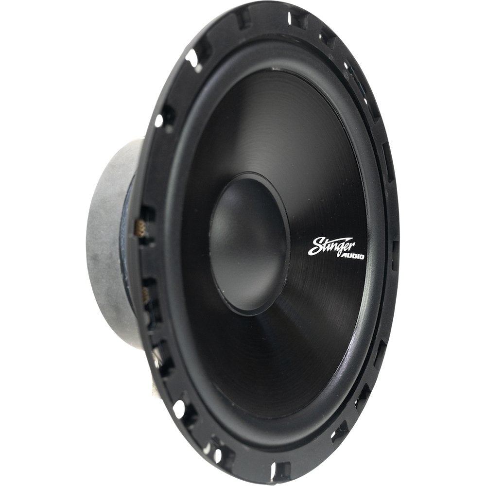 Stinger Audio HC Speaker Bundle with 6.5" Component Front & 6.5" Coaxial Rear Speakers