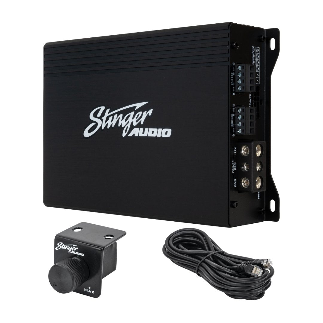 Stinger Audio MT-600.4 1000 Watt 4-Channel Car Audio Amplifier