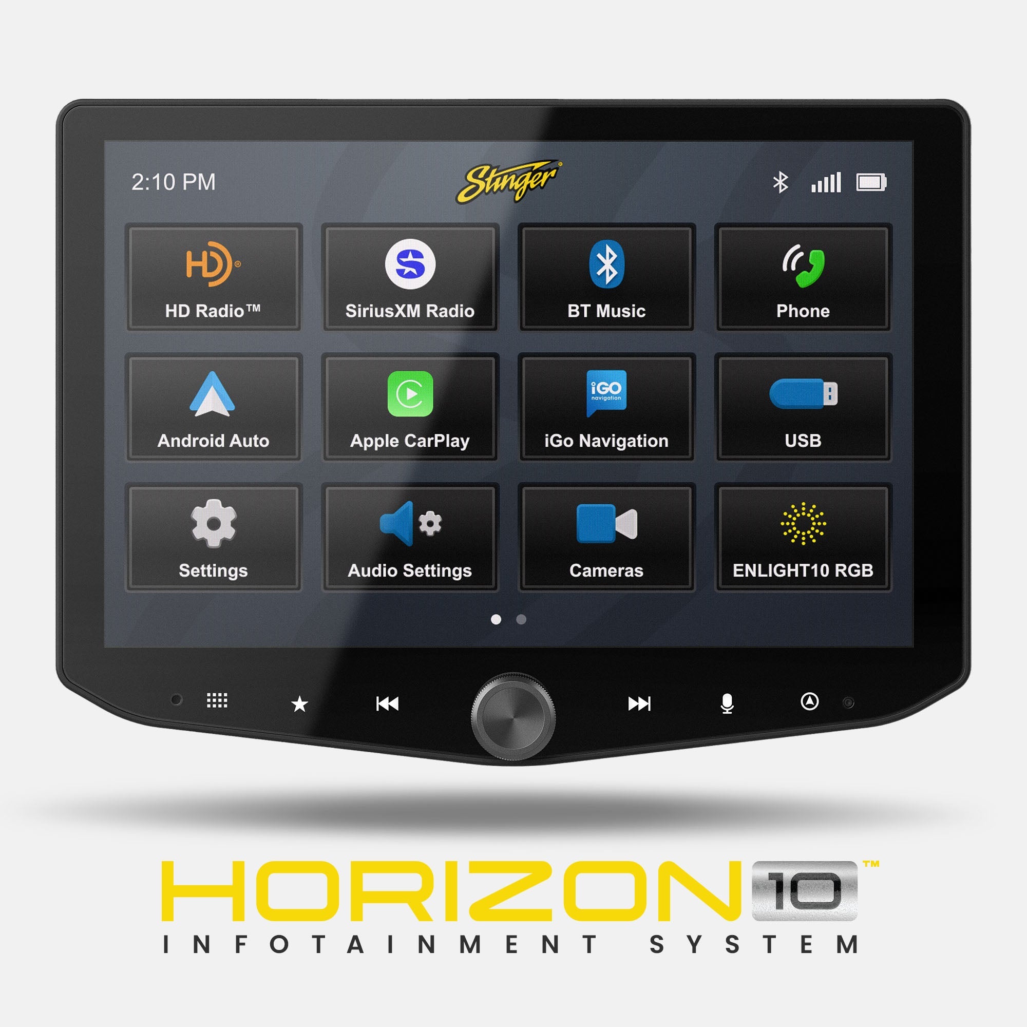 Stinger HORIZON10 Universal 10" Car Radio