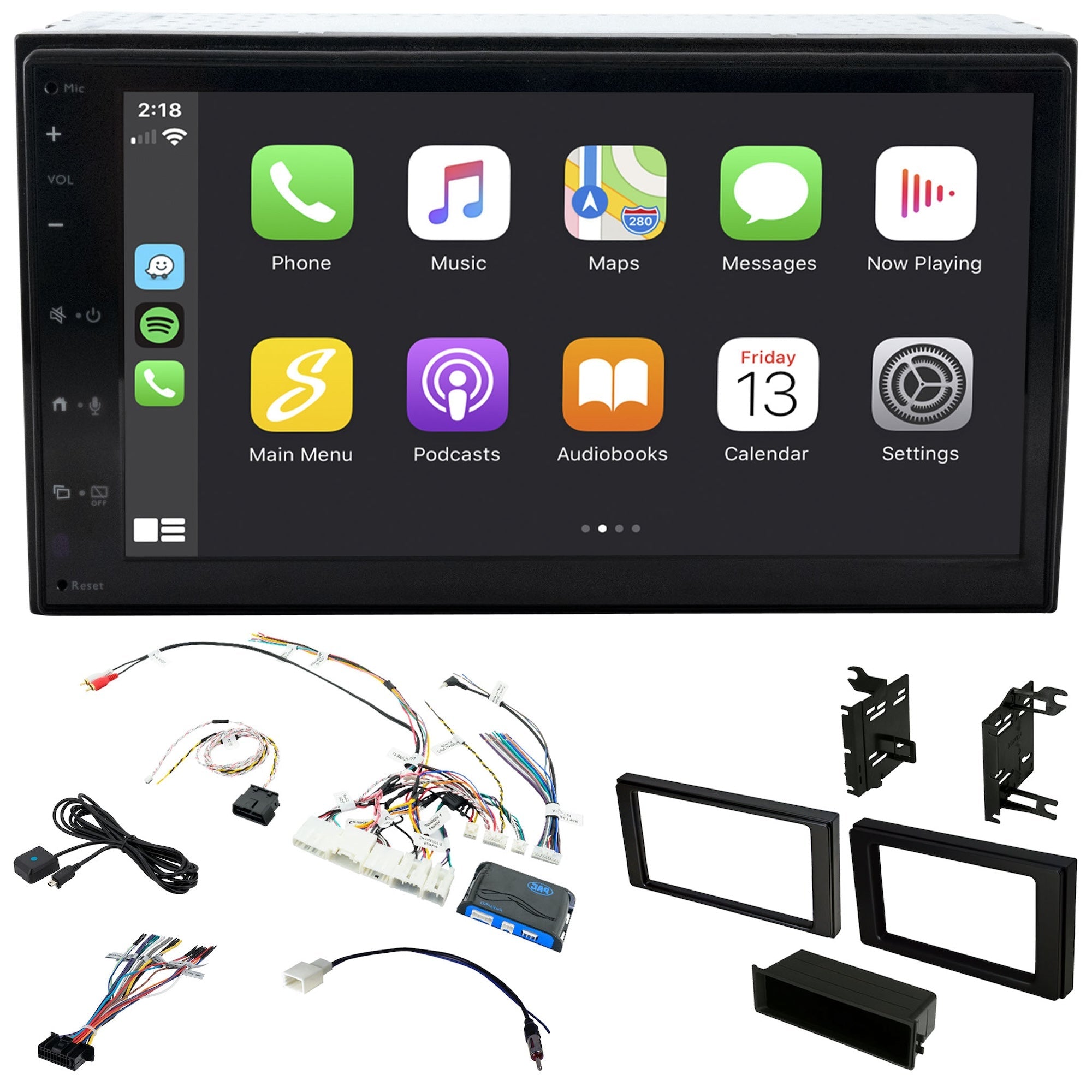 Toyota Tacoma (2016 - 2019) Grundig 6.8" Double DIN Radio Kit | New Model