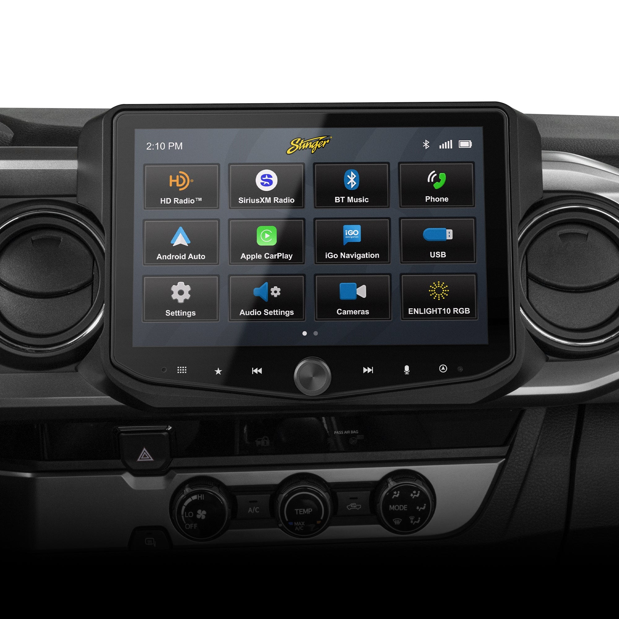 Toyota Tacoma (2016 - 2023) HORIZON10 10" Plug - and - Play Radio Kit