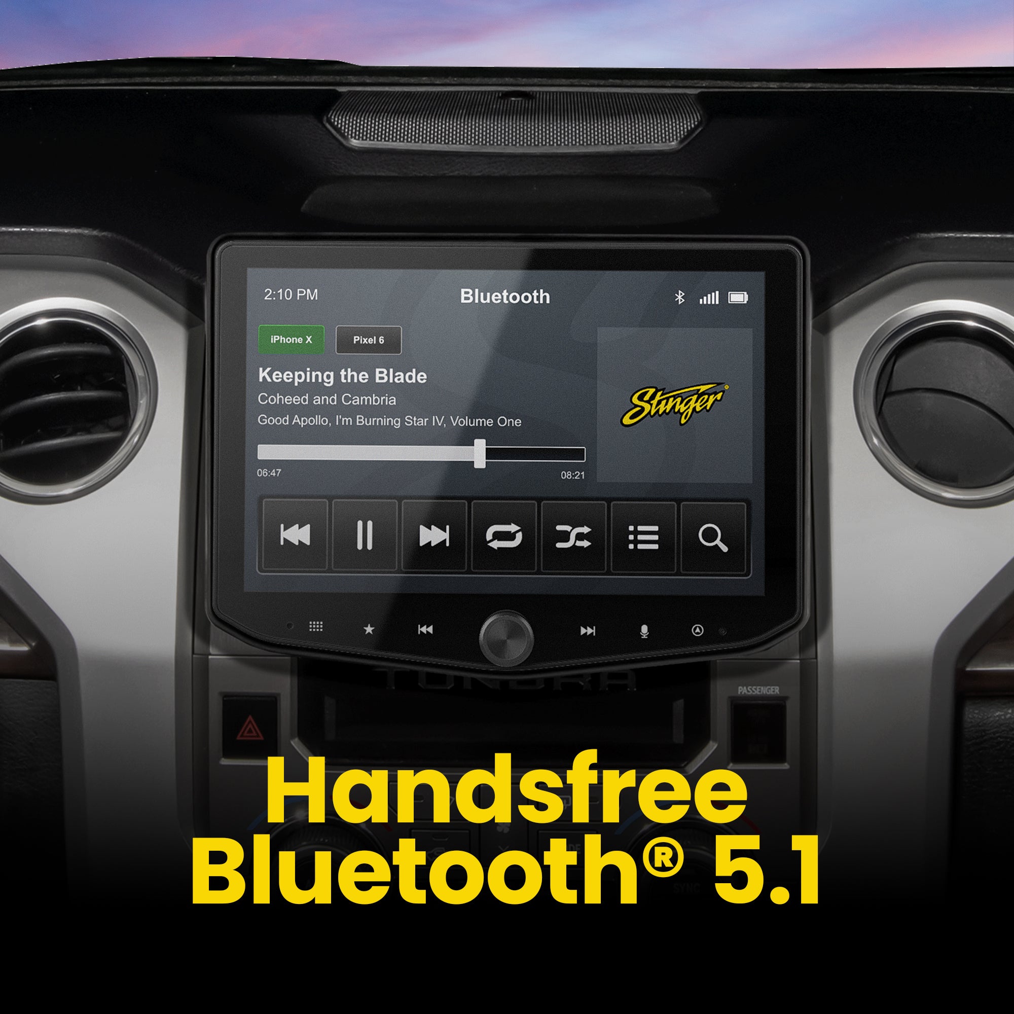 NEW HORIZON【CD＋2DVD】 Toyota Tundra (2014-21) HORIZON10 10-in Radio Kit, Plug & Play