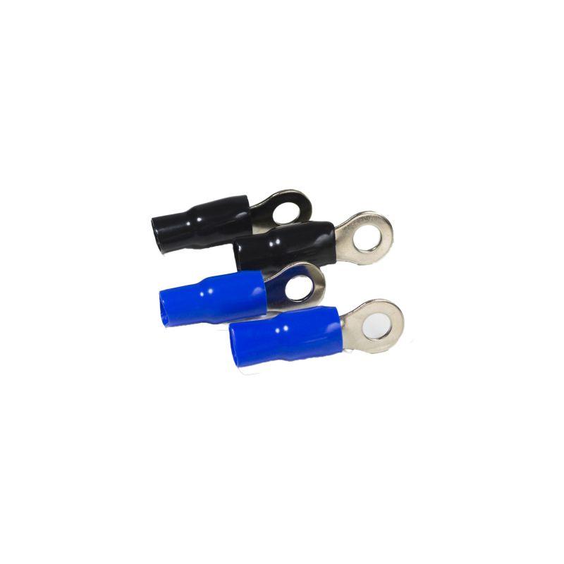 Ring Terminal - 4mm, Blue (20 per Pack) - SA Trailer
