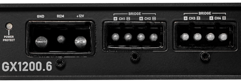 GX 1200W 6-Channel Full Range Class D Amplifier